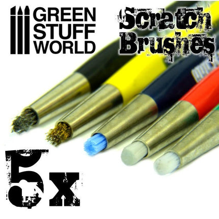Set Scratch Brush Pennen (5st)
