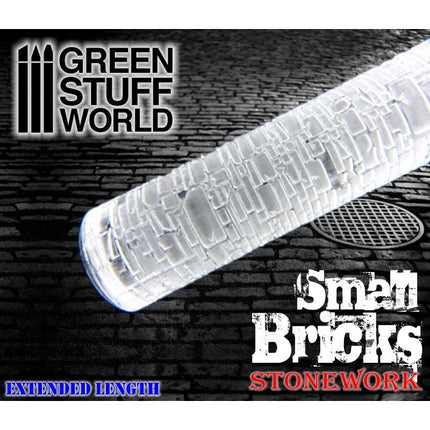 Rolling pin Small Bricks - figuur roller Kleine stenen