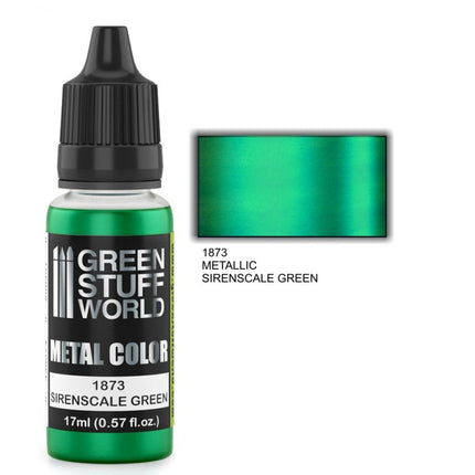 Metallic verf Sirenscale Green