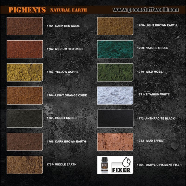 Pigment Light brown Earth (bruin) (30ml)
