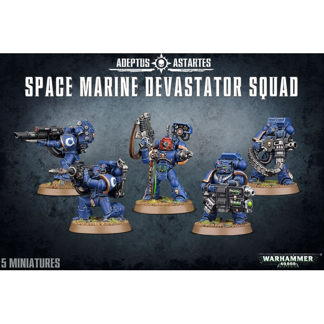 40K Space Marines Devastator Squad