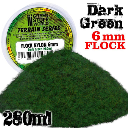 Static grass medium groen 6mm