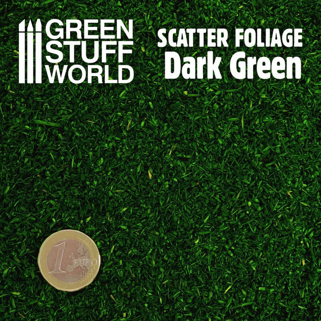 Scatter foliage - strooi blad (donker groen)