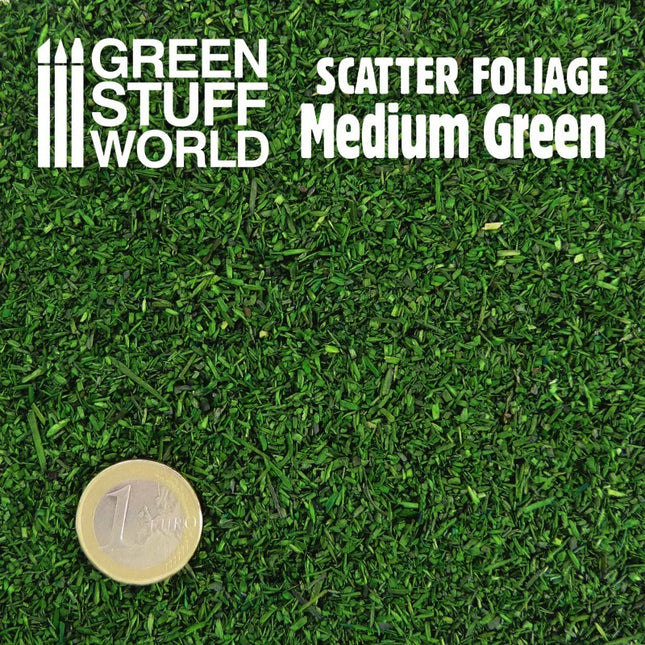 Scatter foliage - strooi blad (medium groen)