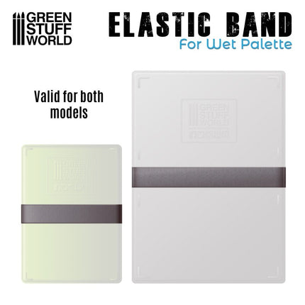 Wet palette elastische band