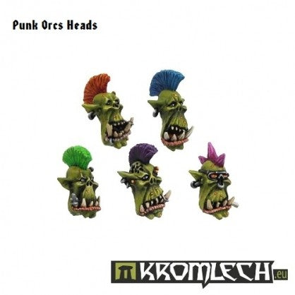 Punk Orcs Heads (10st)