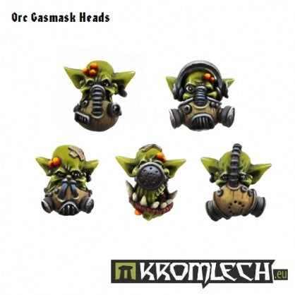Orc Gasmask Heads (10st)