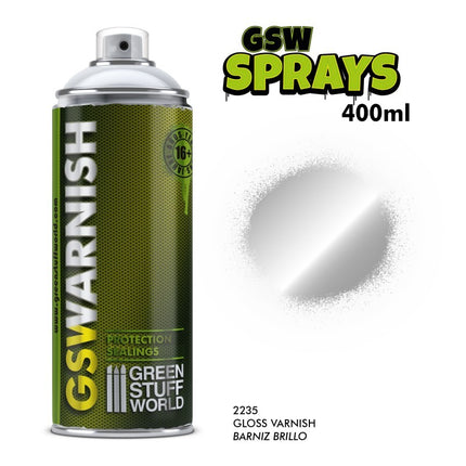 Gloss Varnish - Spray 400ml