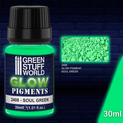 Soul Green pigment Glow in the Dark 30ml
