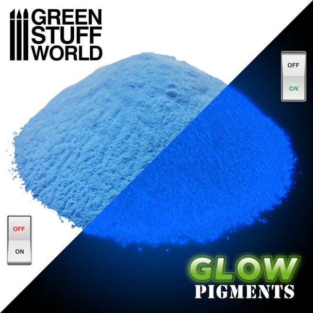 Space Blue pigment Glow in the Dark 30ml
