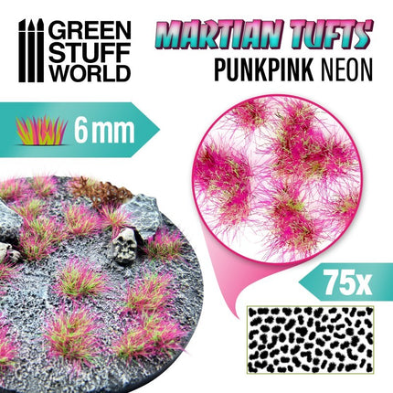 Martian Tufts PunkPink Neon 6mm