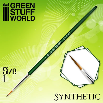Synthetische Penseel (brush) size 1
