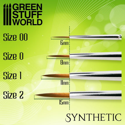 Synthetische Penseel (brush) size 2