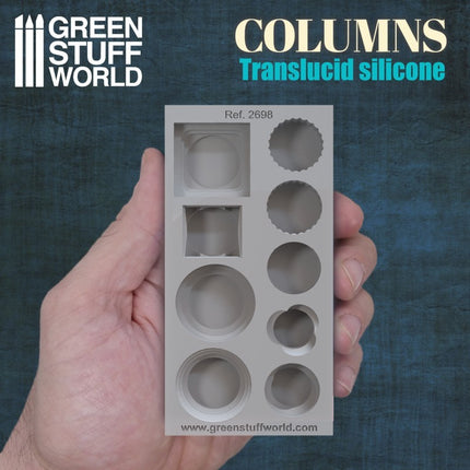 Siliconen mallen columns (pilaren)