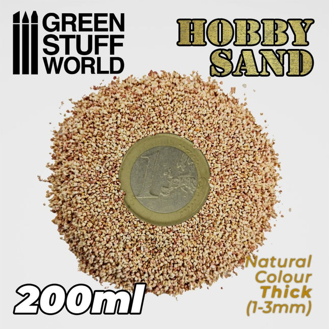 Hobbyzand Naturel 1-3mm (200ml)