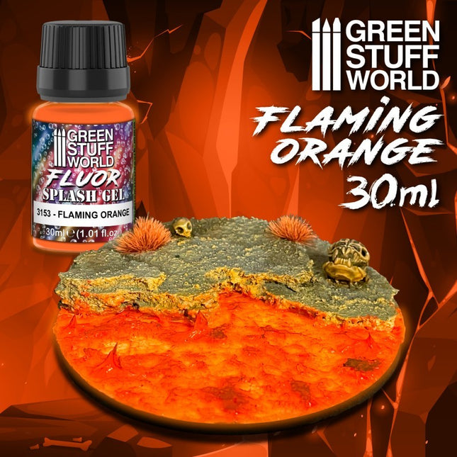 Splash Gel effect-Flaming Orange 30ml