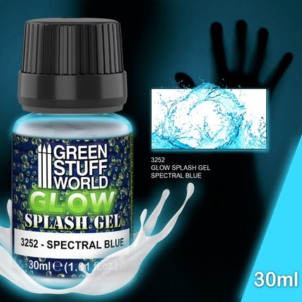 Splash Gel glow - Spectral blue 30ml