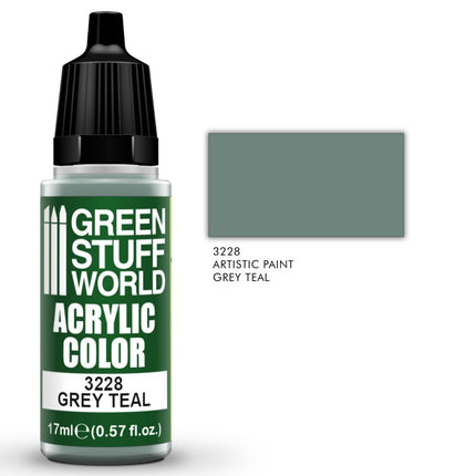 Grey Teal 17ml Acrylic Color 3228