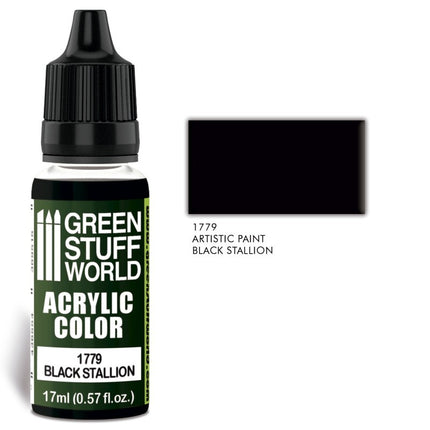 Black Stallion 17ml Acrylic Color 1779