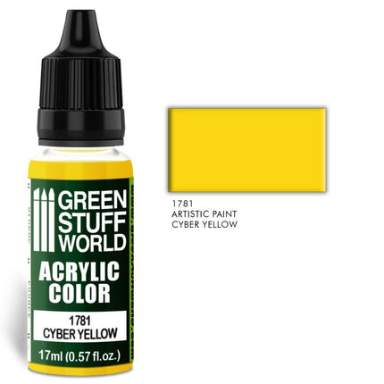 Cyber Yellow 17ml Acrylic Color 1781