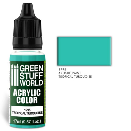 Tropical Turquoise 17ml Acrylic Color 1795