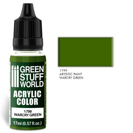 Warcry Green 17ml Acrylic Color 1799
