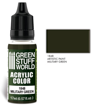 Military Green 17ml Acrylic Color 1848