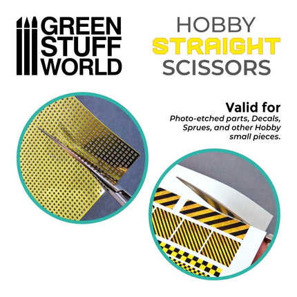 Hobby Scissors - Straight Tip / Hobby schaar rechte punt