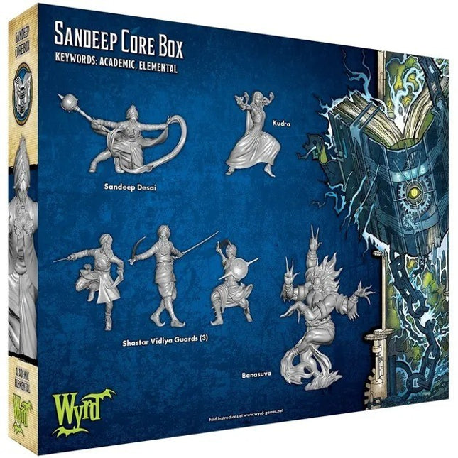 Malifaux 3rd - Sandeep Core Box