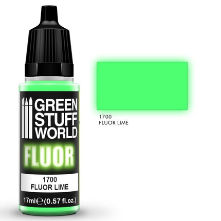 Fluor paint lime (17ml)