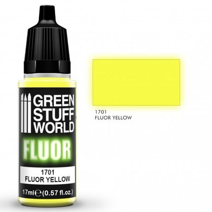 Fluor paint Yellow (17ml)