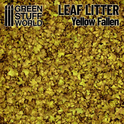 Herfst (fallen yellow) miniatuur blaadjes 10g