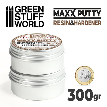 MAXX PUTTY 300gr Resin&Hardener