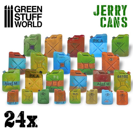 Jerry cans 24 stuks (resin)