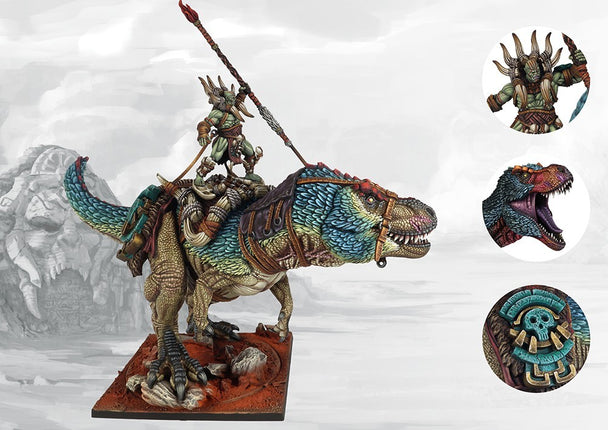 Wadrhun Apex Predator van Conquest, gedetailleerd model met scherpe kenmerken en imposante uitstraling.