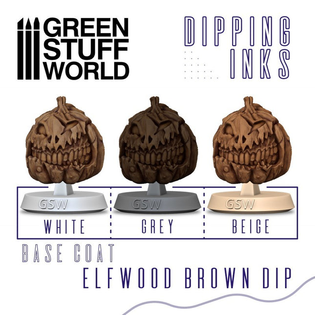 Dipping ink 60 ml - Elfwood Brown