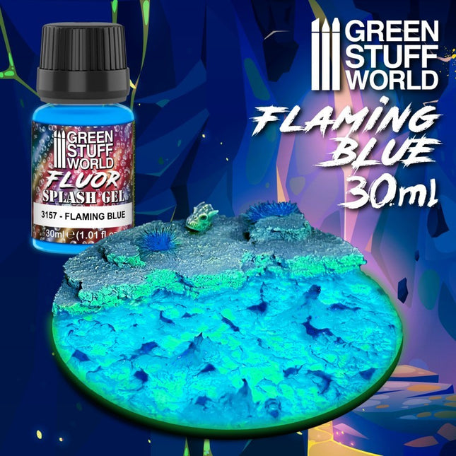 Splash Gel effect-Flaming Blue30ml