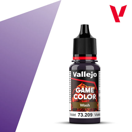 Game Color Wash Violet
