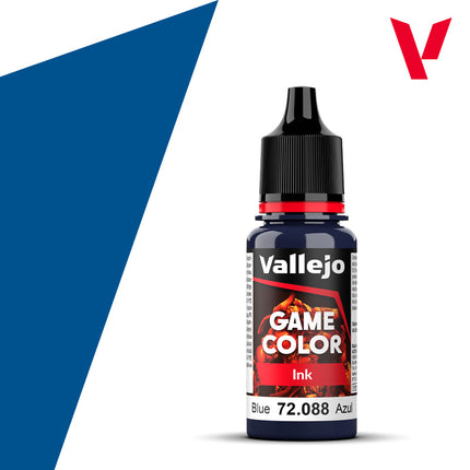 Game Color Ink Blue