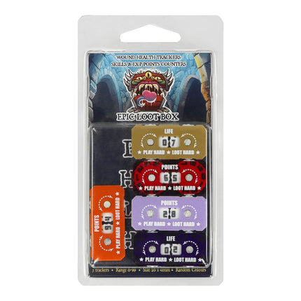 Trackers Counters, Range 0-99, Size 20x41mm