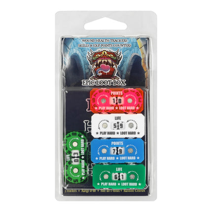 Trackers Counters, Range 0-99, Size 20x41mm