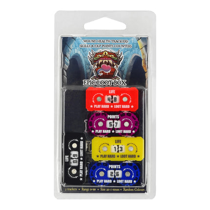 Trackers Counters, Range 0-99, Size 20x41mm