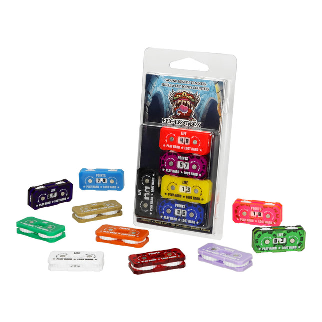 Trackers Counters, Range 0-99, Size 20x41mm