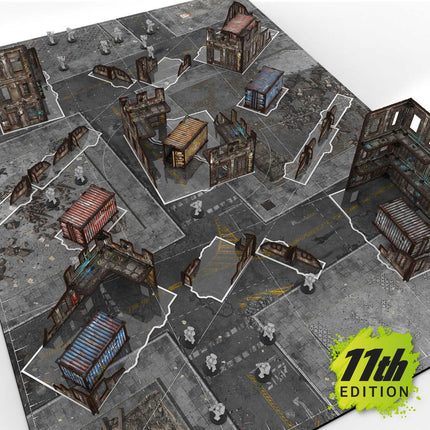 11th Edition Terrain Footprints (pack 16 pieces)