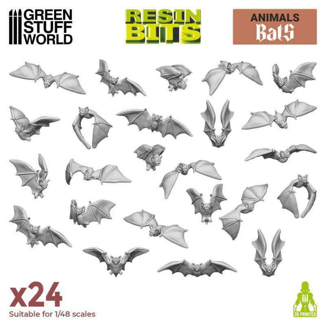 3D print sets Bats - Vleermuizen