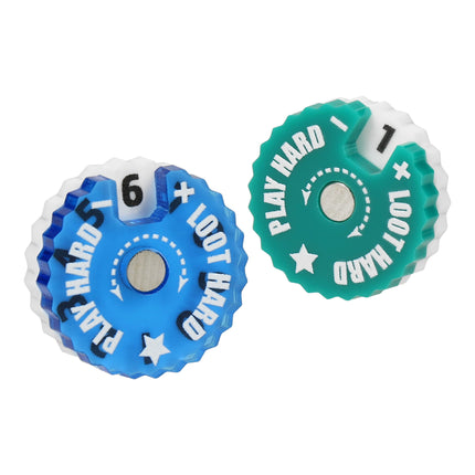 Trackers Counters, Range 0-9, Size 20mm