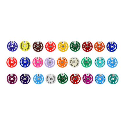Trackers Counters, Range 0-9, Size 20mm