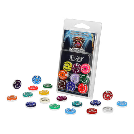 Trackers Counters, Range 0-9, Size 20mm