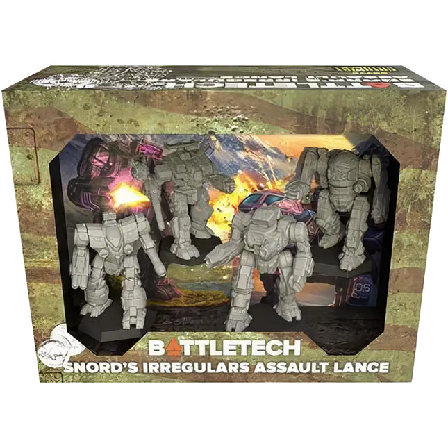 Battletech Snord's Irregulars Assault Lance