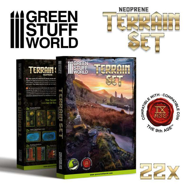 Neoprene Terrain Set
